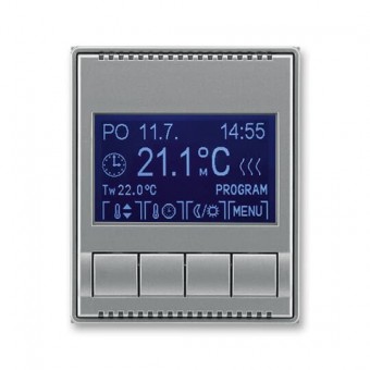 termostat programovatelný TIME 3292E-A10301 36 ocelová